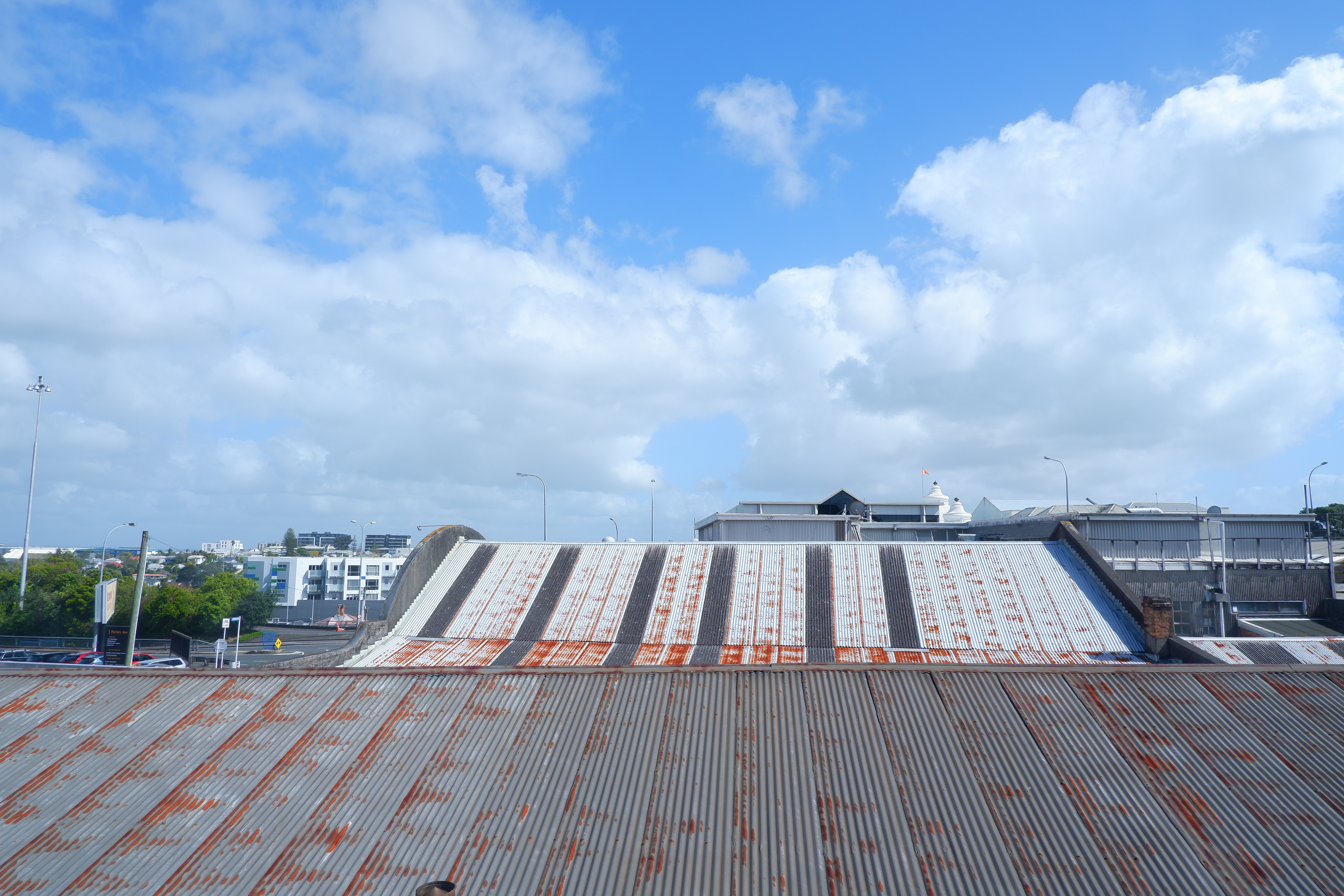 A look out my Airbnb Window